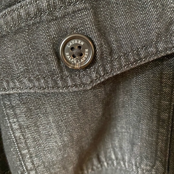 Ralph Lauren Utility Denim Shirt Dress - Picture 6 of 6